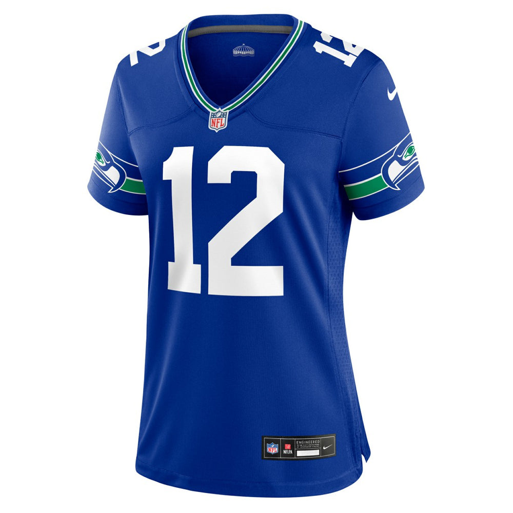 Seattle Seahawks Nike 12s  Women's Player Jersey