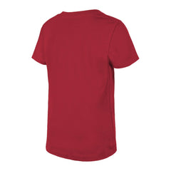 Arizona Cardinals New Era Girls Youth Reverse Sequin V-Neck T-Shirt