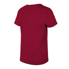 Washington Commanders New Era Girls Youth Reverse Sequin V-Neck T-Shirt