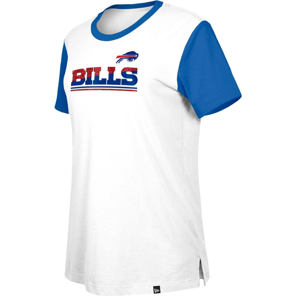Buffalo Bills New Era Women's Third Down Colorblock T-Shirt