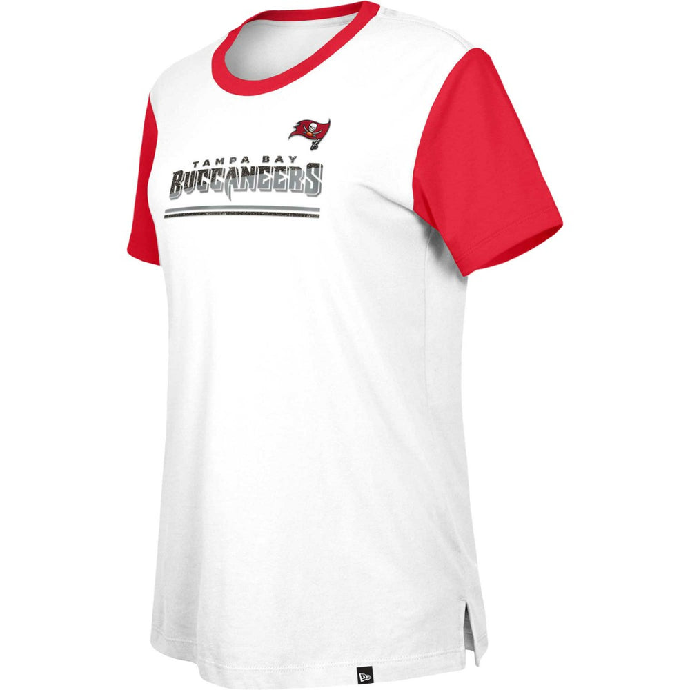 Tampa Bay Buccaneers New Era Women's Third Down Colorblock T-Shirt