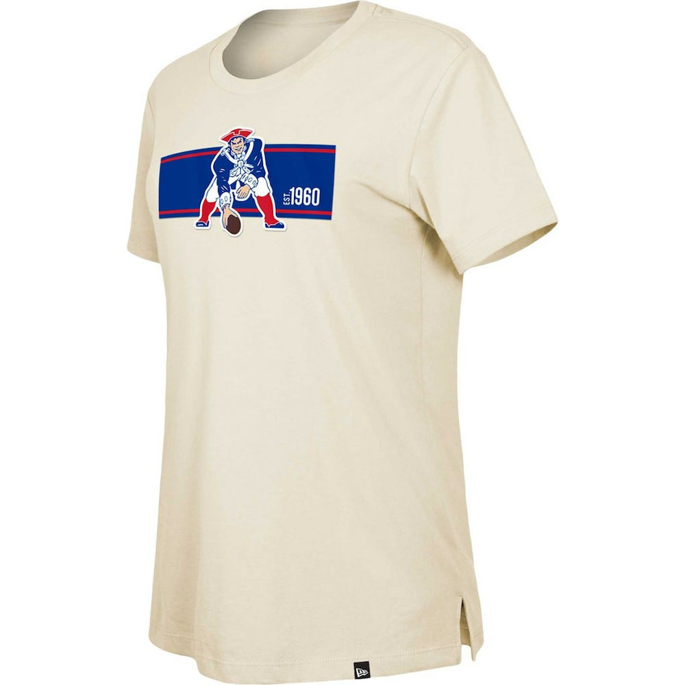 New England Patriots New Era Women's Third Down Historic T-Shirt