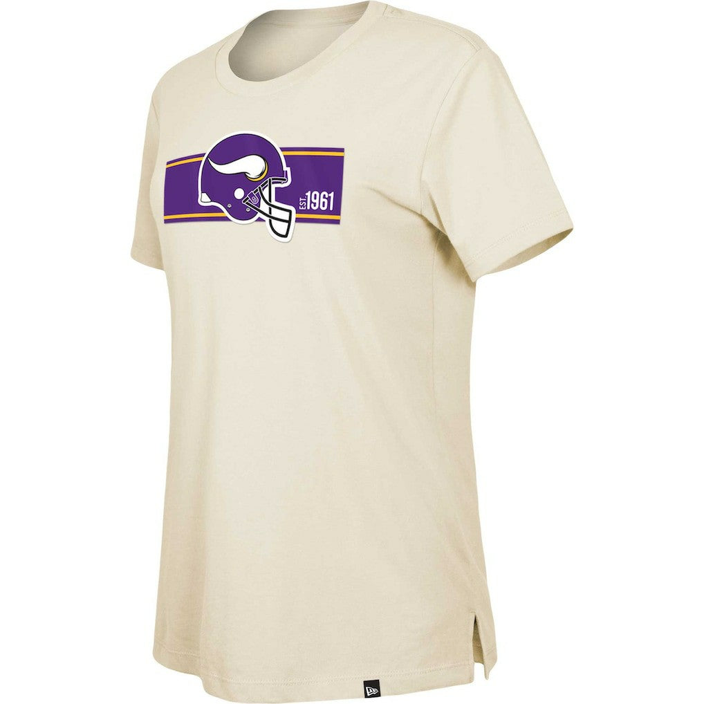 Minnesota Vikings New Era Women's Third Down Historic T-Shirt