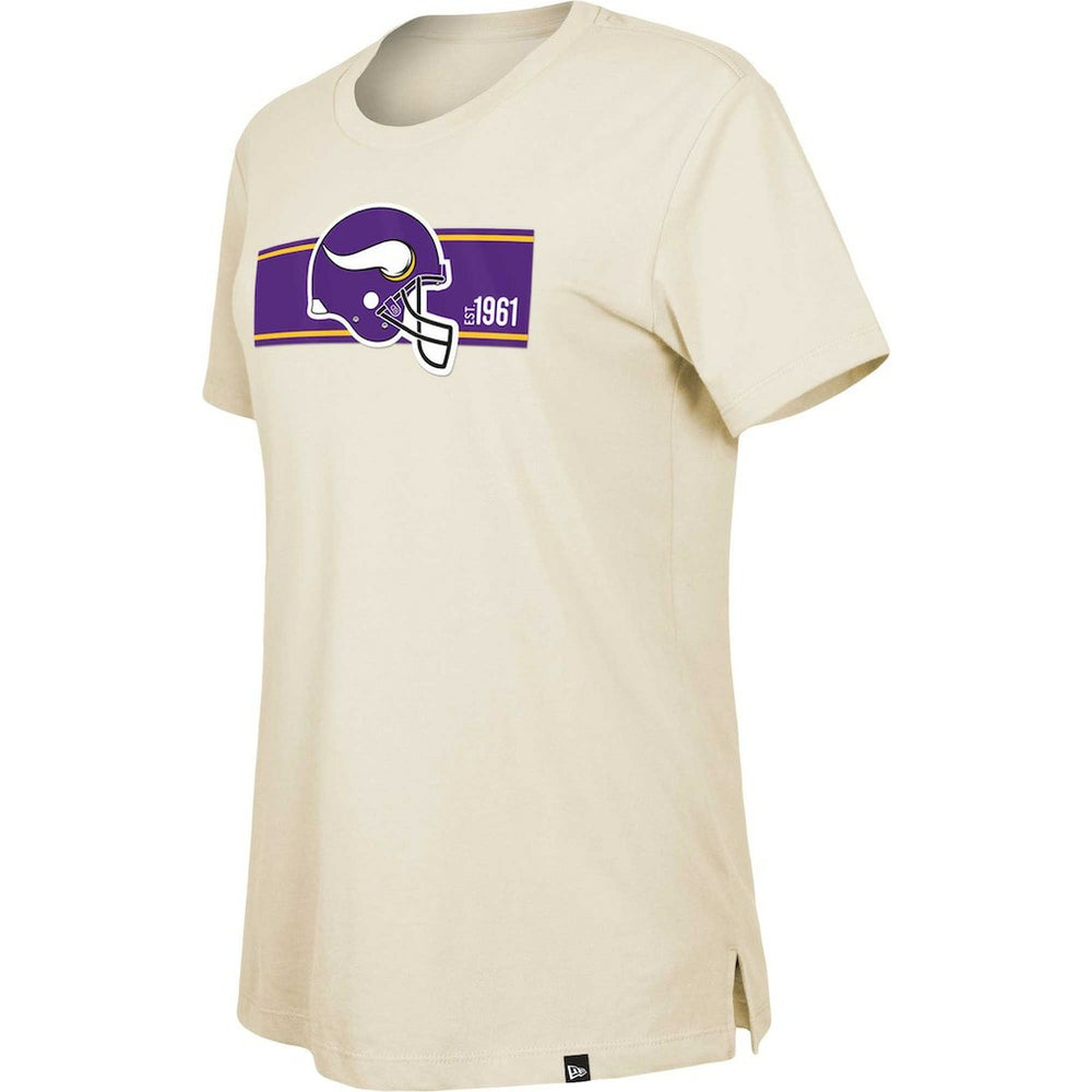 Minnesota Vikings New Era Women's Third Down Historic T-Shirt