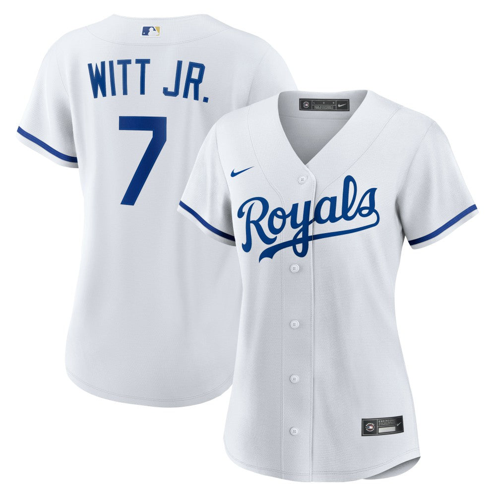 Bobby Witt Jr. Kansas City Royals Nike Women's Home Replica Player Jersey | MLB Outlet