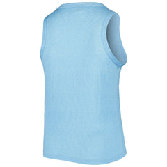 Chicago Cubs Soft as a Grape Women's Plus Size High Neck Tri-Blend Tank Top | MLB For sale