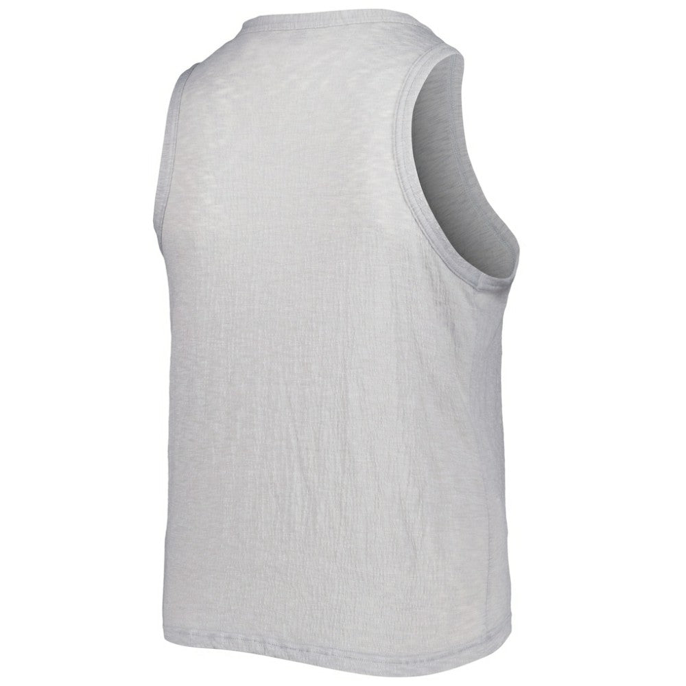 San Diego Padres Soft as a Grape Women's Plus Size High Neck Tri-Blend Tank Top | MLB For sale