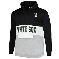 Chicago White Sox Big & Tall Fleece Half-Zip Hoodie | MLB Discount