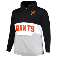 San Francisco Giants Big & Tall Fleece Half-Zip Hoodie | MLB Near me