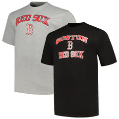 Boston Red Sox Profile Big & Tall T-Shirt Combo Pack | MLB New