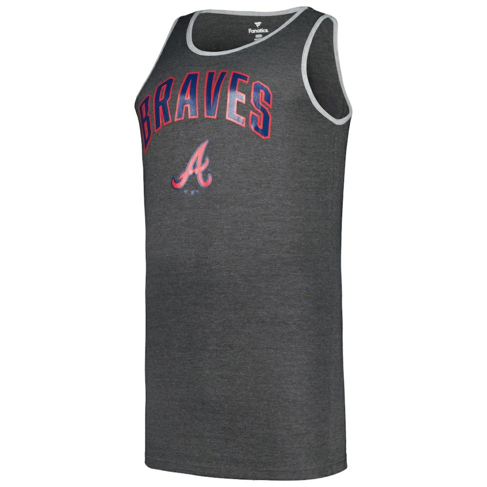 Atlanta Braves Profile Big & Tall Arch Over Logo Tank Top | MLB Discount