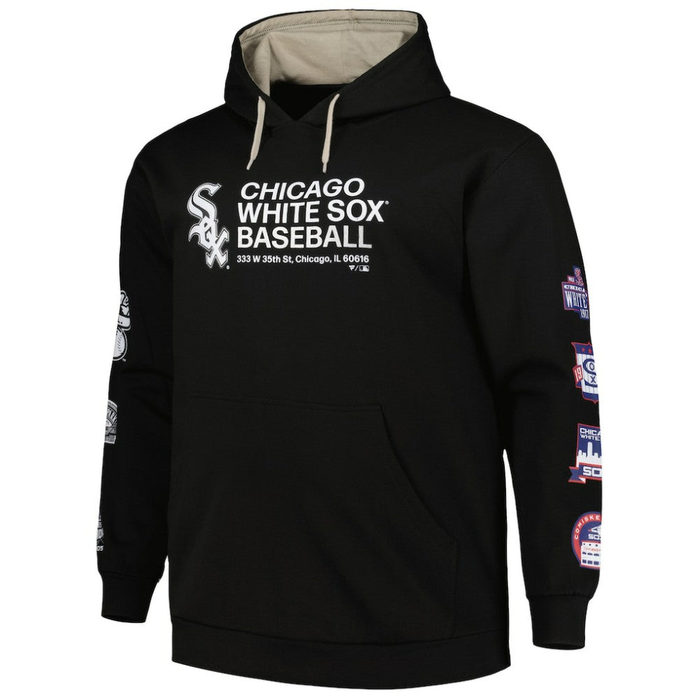 Chicago White Sox Big & Tall Fleece Pullover Hoodie | MLB Discount