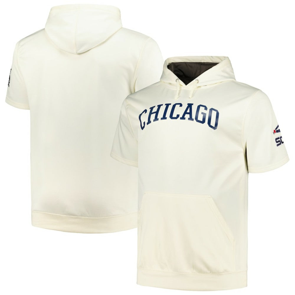 Chicago White Sox Profile Big & Tall Contrast Short Sleeve Pullover Hoodie | MLB Shop