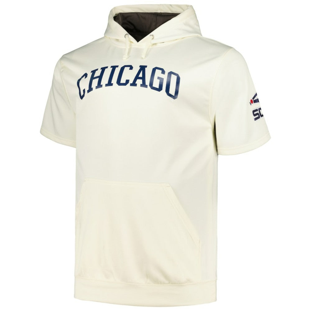 Chicago White Sox Profile Big & Tall Contrast Short Sleeve Pullover Hoodie | MLB Shop