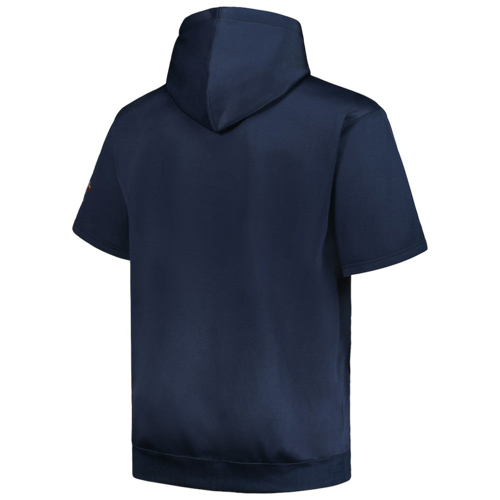 Houston Astros Profile Big & Tall Contrast Short Sleeve Pullover Hoodie | MLB For sale