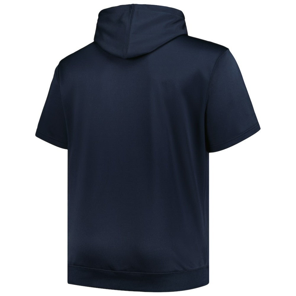 Minnesota Twins Profile Big & Tall Contrast Short Sleeve Pullover Hoodie | MLB US