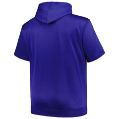 New York Mets Profile Big & Tall Contrast Short Sleeve Pullover Hoodie | MLB Discount
