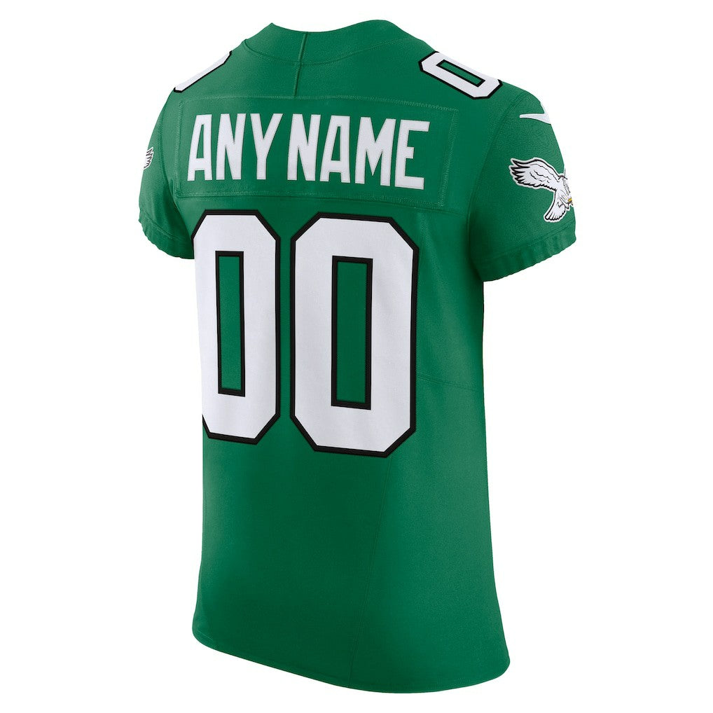 Philadelphia Eagles Nike 2nd Alternate Vapor F.U.S.E. Elite Custom Jersey