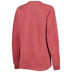 Washington Nationals Soft as a Grape Women's Team Pigment Dye Long Sleeve T-Shirt | MLB Outlet