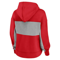 Los Angeles Angels Fanatics Women's Filled Stat Sheet Pullover Hoodie | MLB New