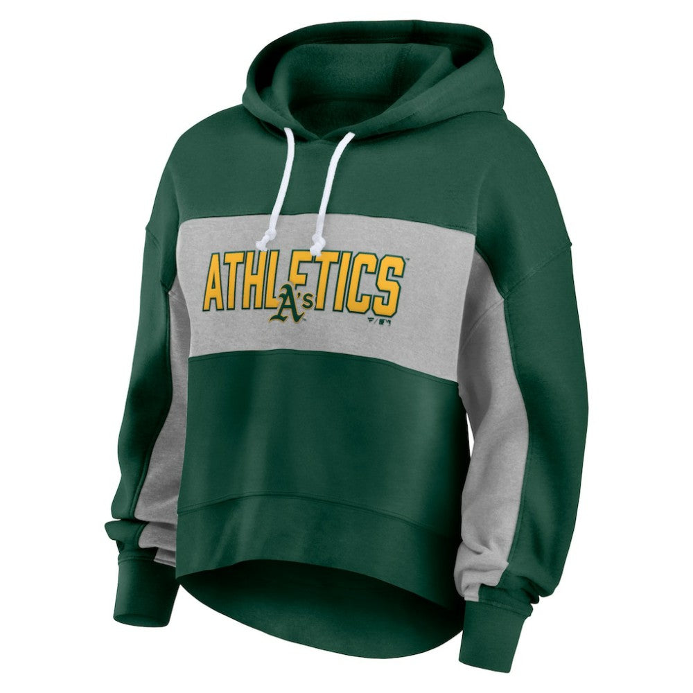 Athletics Fanatics Women's Filled Stat Sheet Pullover Hoodie | MLB Sale