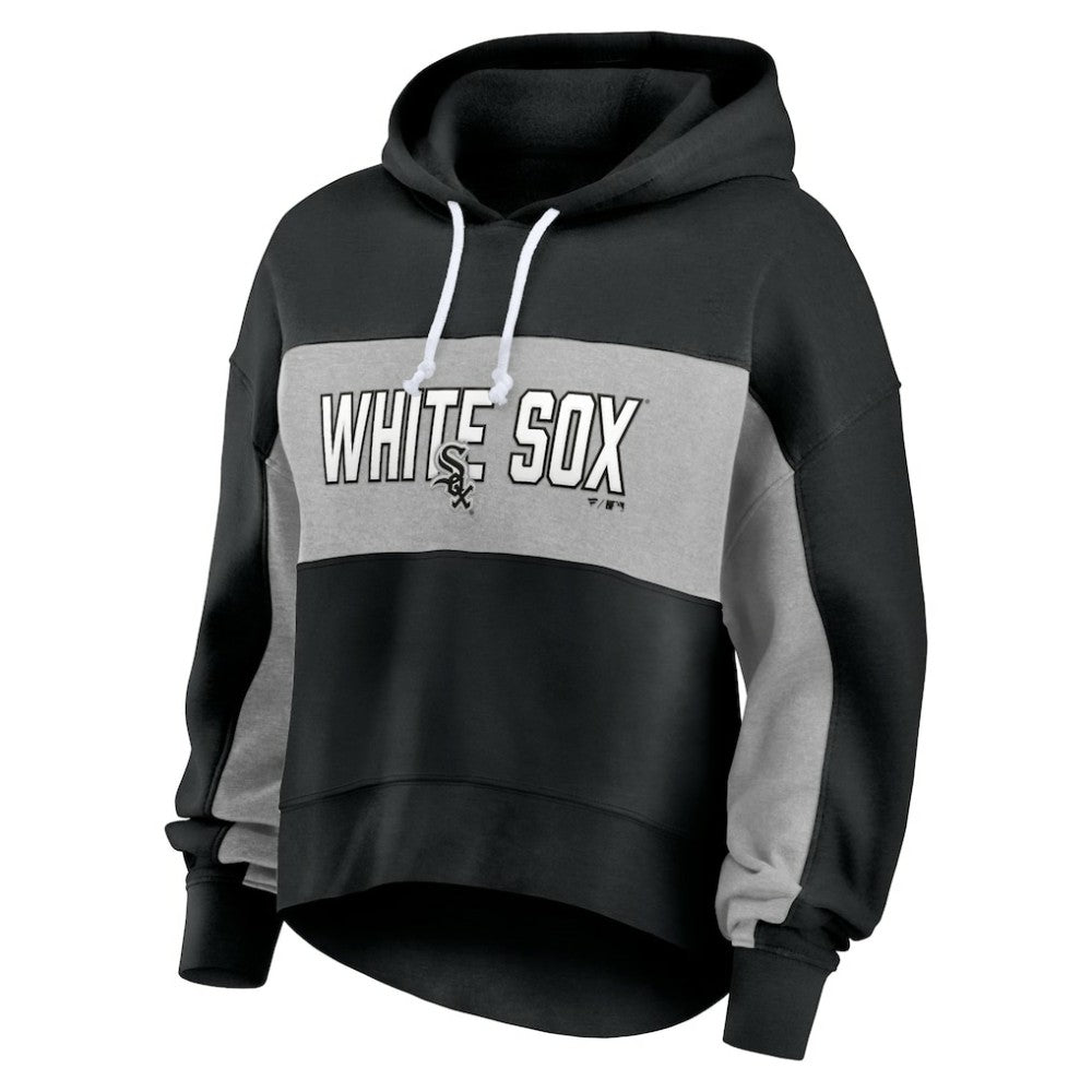 Chicago White Sox Fanatics Women's Filled Stat Sheet Pullover Hoodie | MLB On Sale