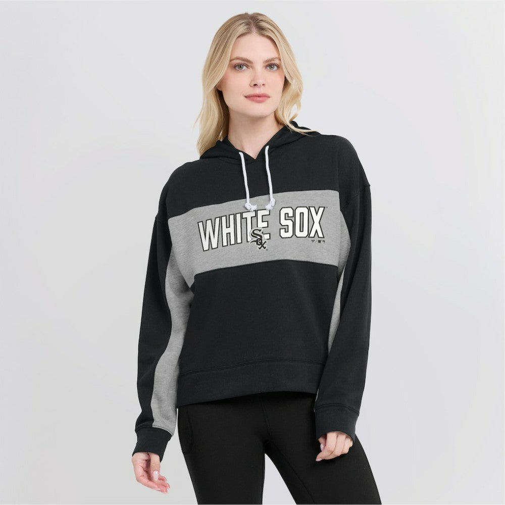 Chicago White Sox Fanatics Women's Filled Stat Sheet Pullover Hoodie | MLB On Sale