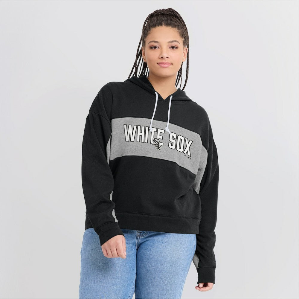 Chicago White Sox Fanatics Women's Filled Stat Sheet Pullover Hoodie | MLB On Sale