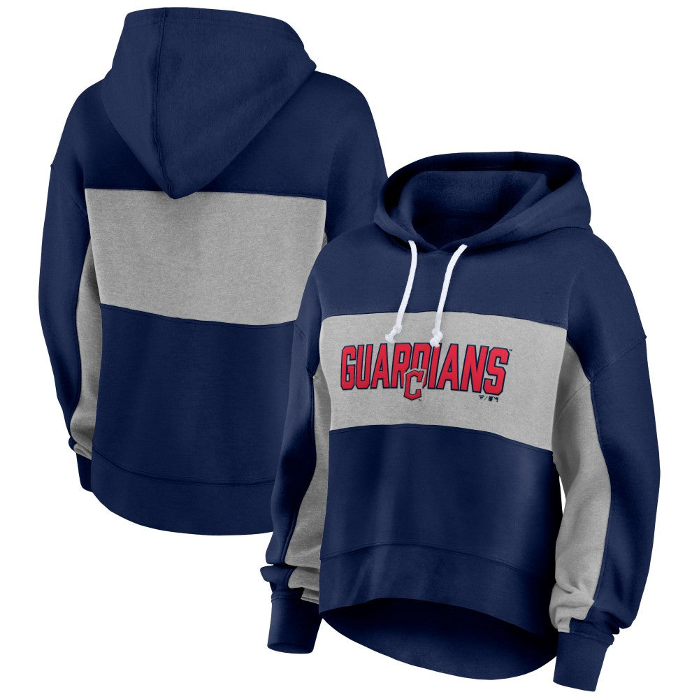 Cleveland Guardians Fanatics Women's Filled Stat Sheet Pullover Hoodie | MLB Near me