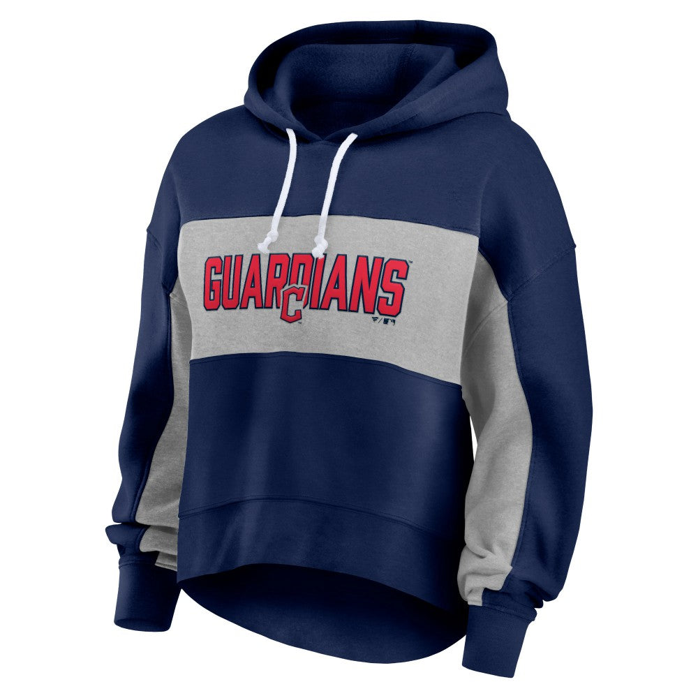 Cleveland Guardians Fanatics Women's Filled Stat Sheet Pullover Hoodie | MLB Near me