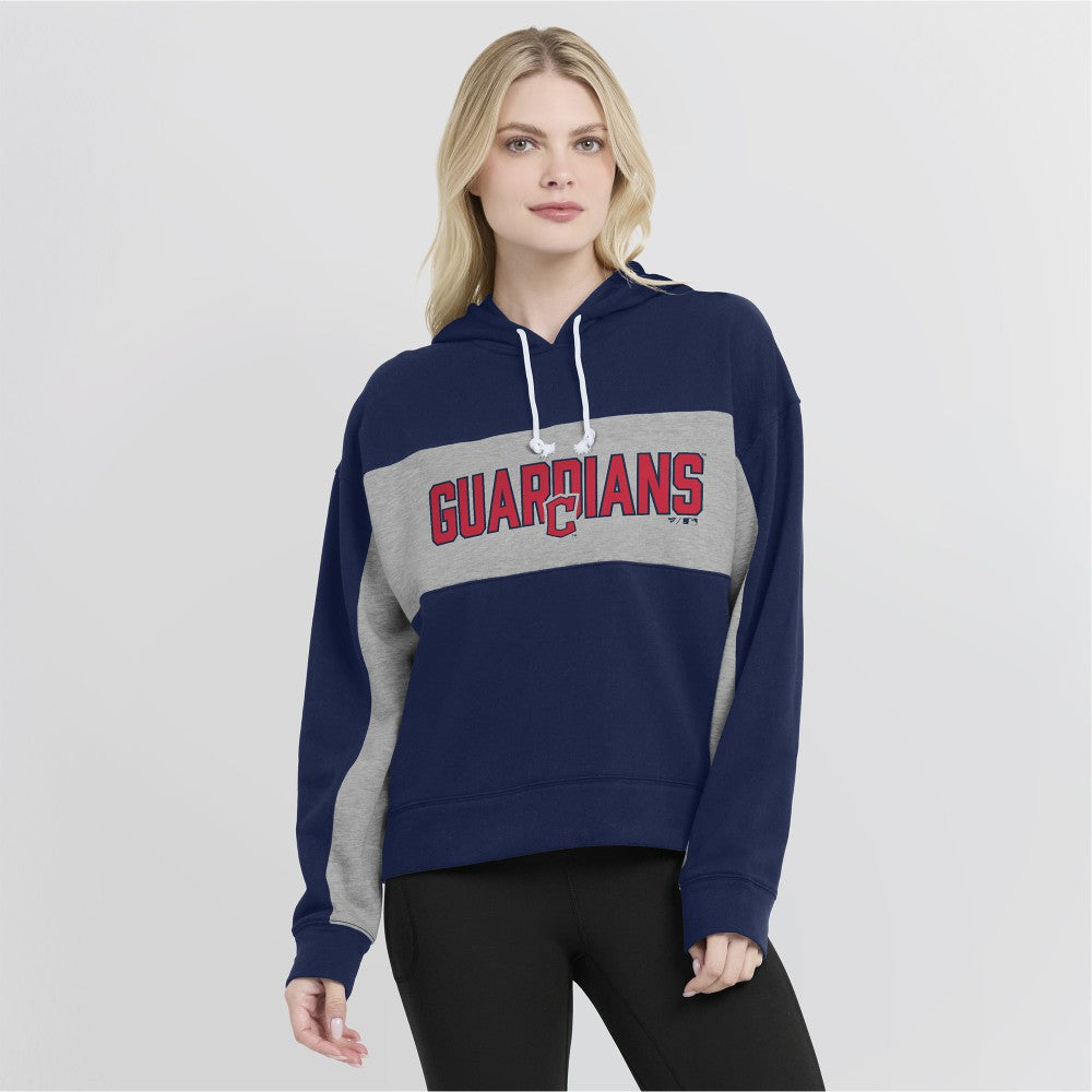 Cleveland Guardians Fanatics Women's Filled Stat Sheet Pullover Hoodie | MLB Near me