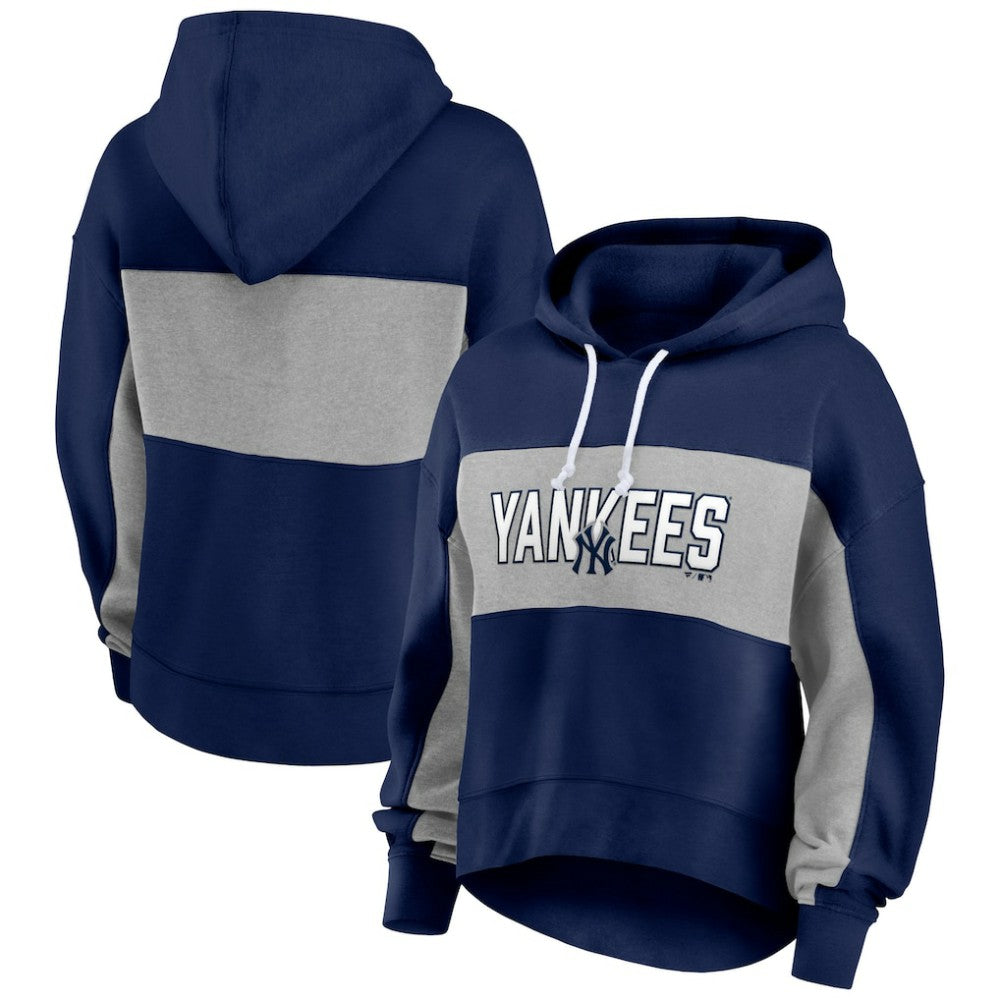 New York Yankees Fanatics Women's Filled Stat Sheet Pullover Hoodie | MLB Online
