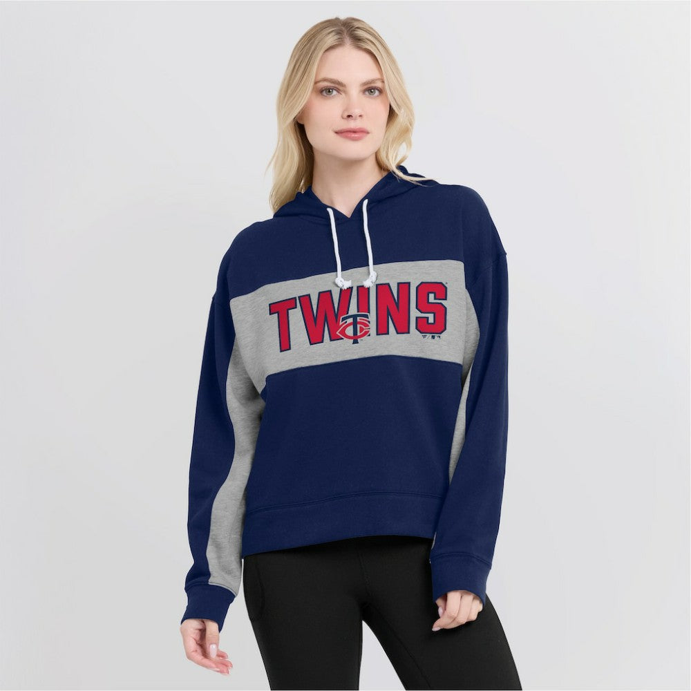Minnesota Twins Fanatics Women's Filled Stat Sheet Pullover Hoodie | MLB Sale