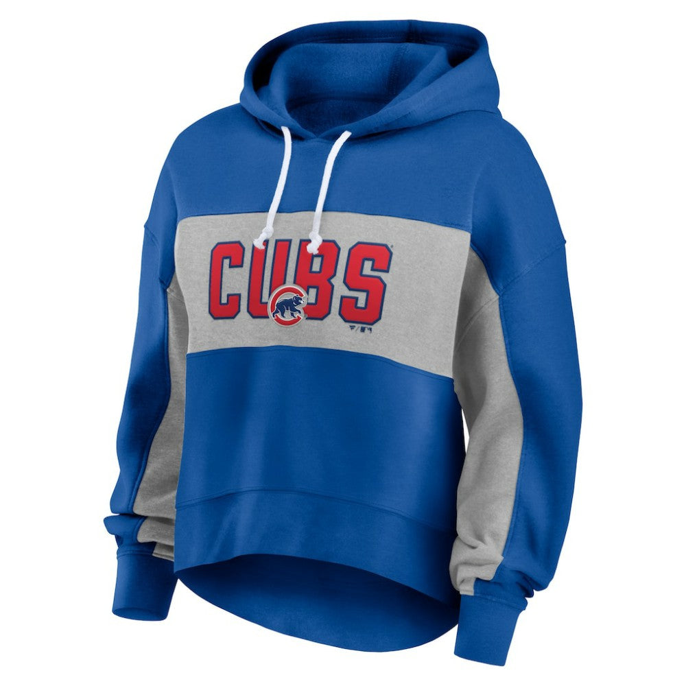 Chicago Cubs Fanatics Women's Filled Stat Sheet Pullover Hoodie | MLB Shop
