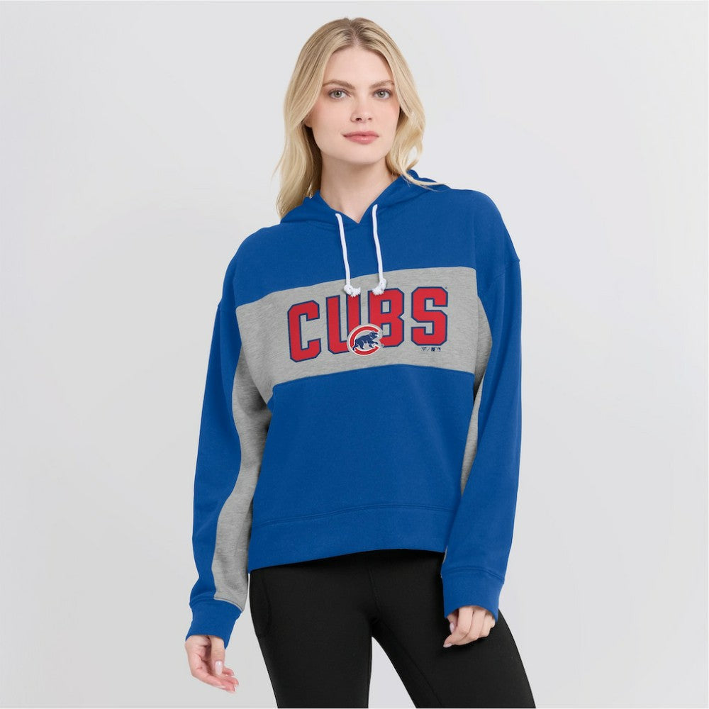Chicago Cubs Fanatics Women's Filled Stat Sheet Pullover Hoodie | MLB Shop