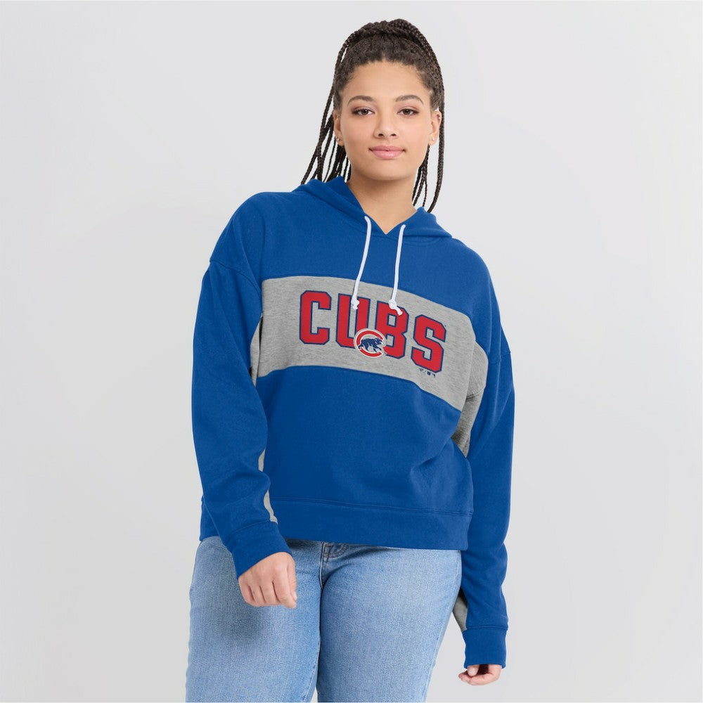 Chicago Cubs Fanatics Women's Filled Stat Sheet Pullover Hoodie | MLB Shop