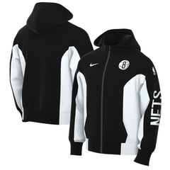 Brooklyn Nets 2023/24 Authentic Showtime Full-Zip Hoodie On Sale