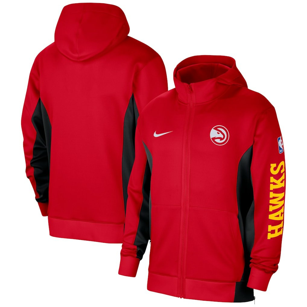 Atlanta Hawks 2023/24 Authentic Showtime Full-Zip Hoodie New