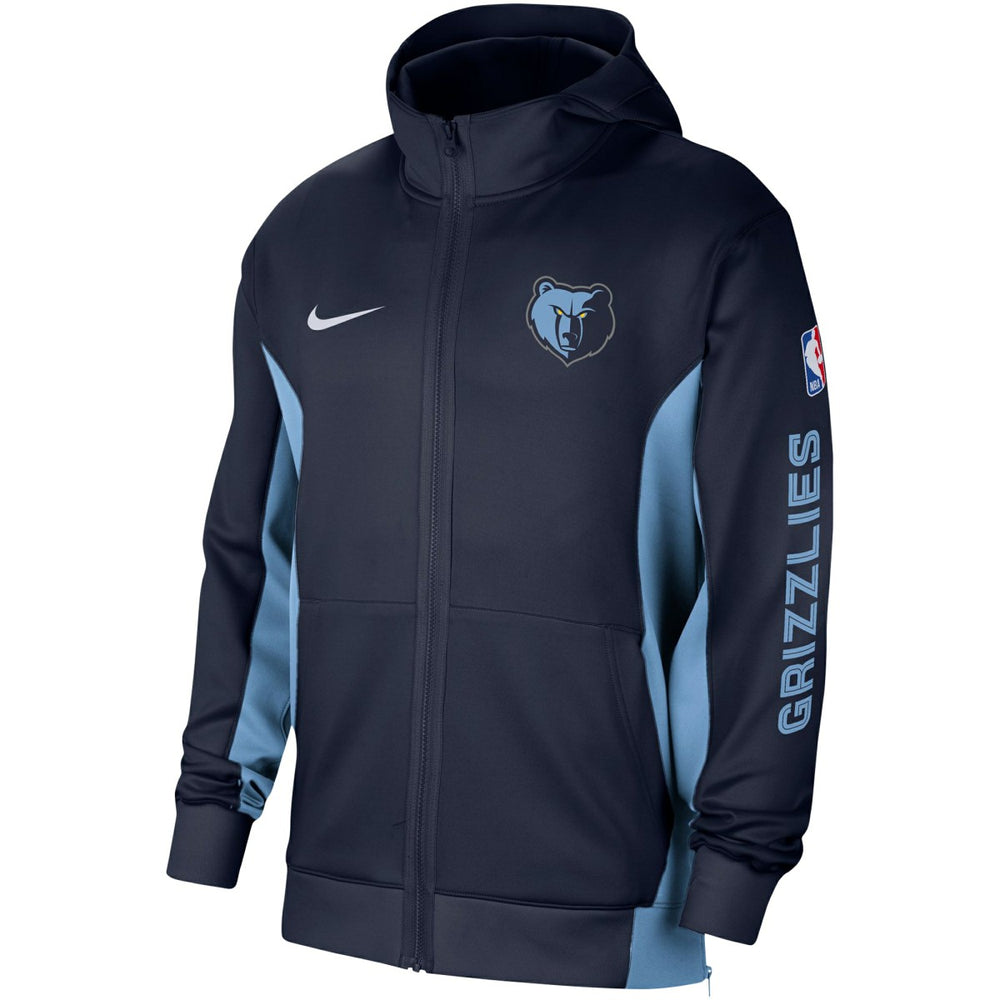 Memphis Grizzlies 2023/24 Authentic Showtime Full-Zip Hoodie For Sale