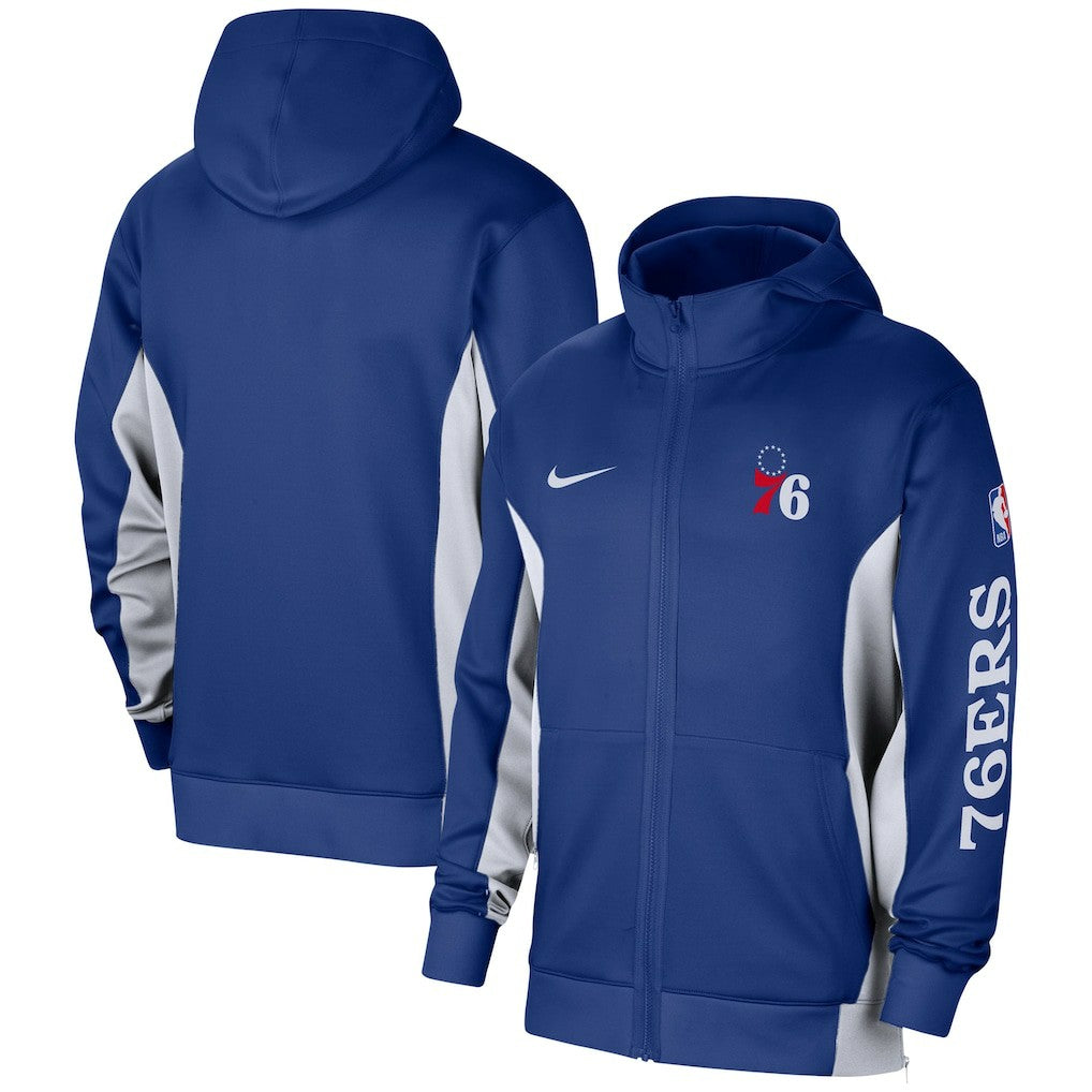 Philadelphia 76ers 2023/24 Authentic Showtime Full-Zip Hoodie Online