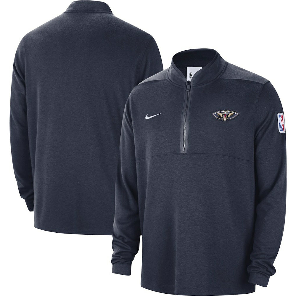 New Orleans Pelicans Authentic Performance Half-Zip Jacket Outlet