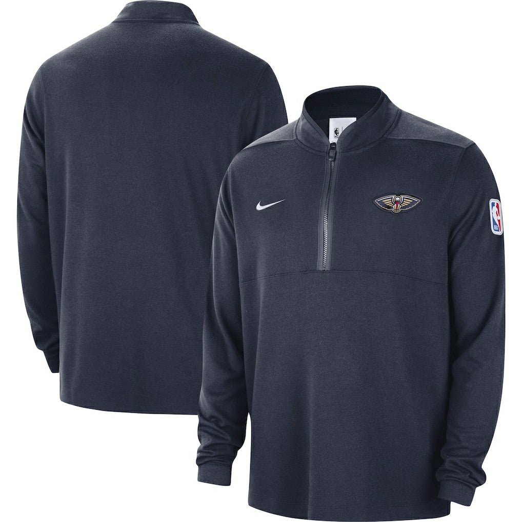 New Orleans Pelicans Authentic Performance Half-Zip Jacket Outlet
