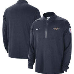 New Orleans Pelicans Authentic Performance Half-Zip Jacket Outlet