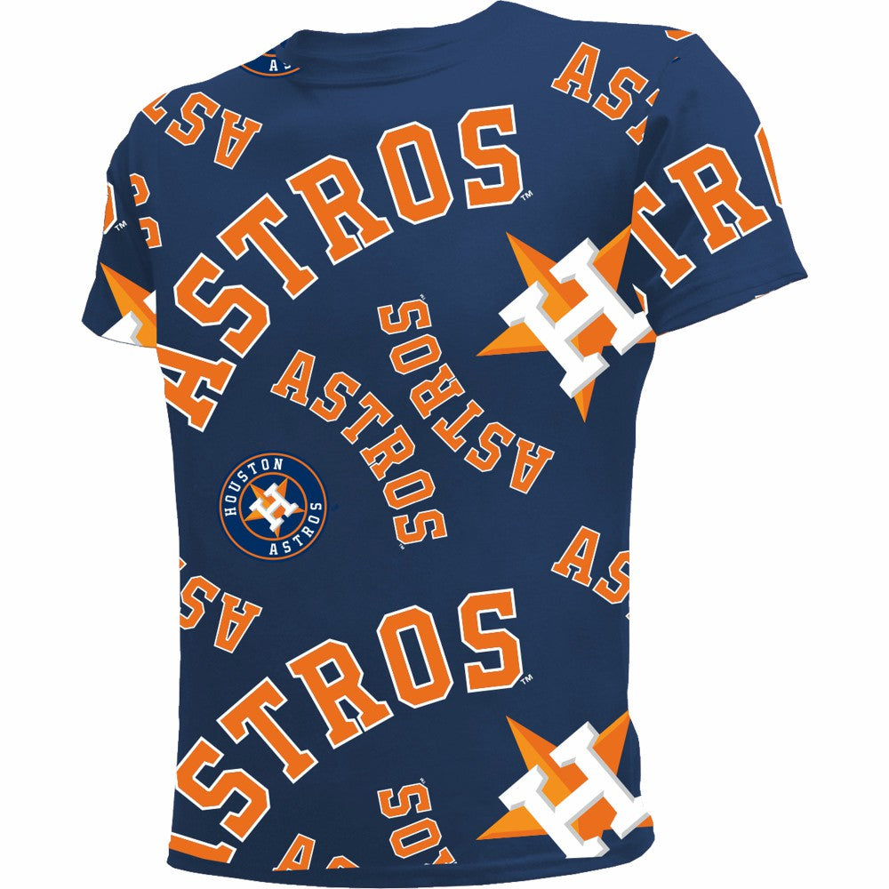 Houston Astros Stitches Youth Allover Team T-Shirt | MLB Shop
