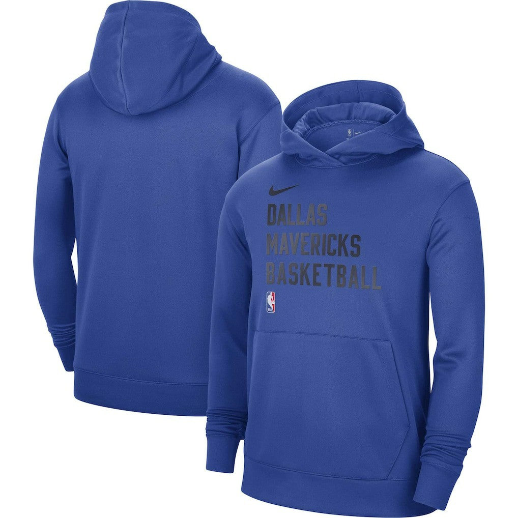 Dallas Mavericks Unisex 2023/24 Performance Spotlight On-Court Practice Pullover Hoodie On Sale