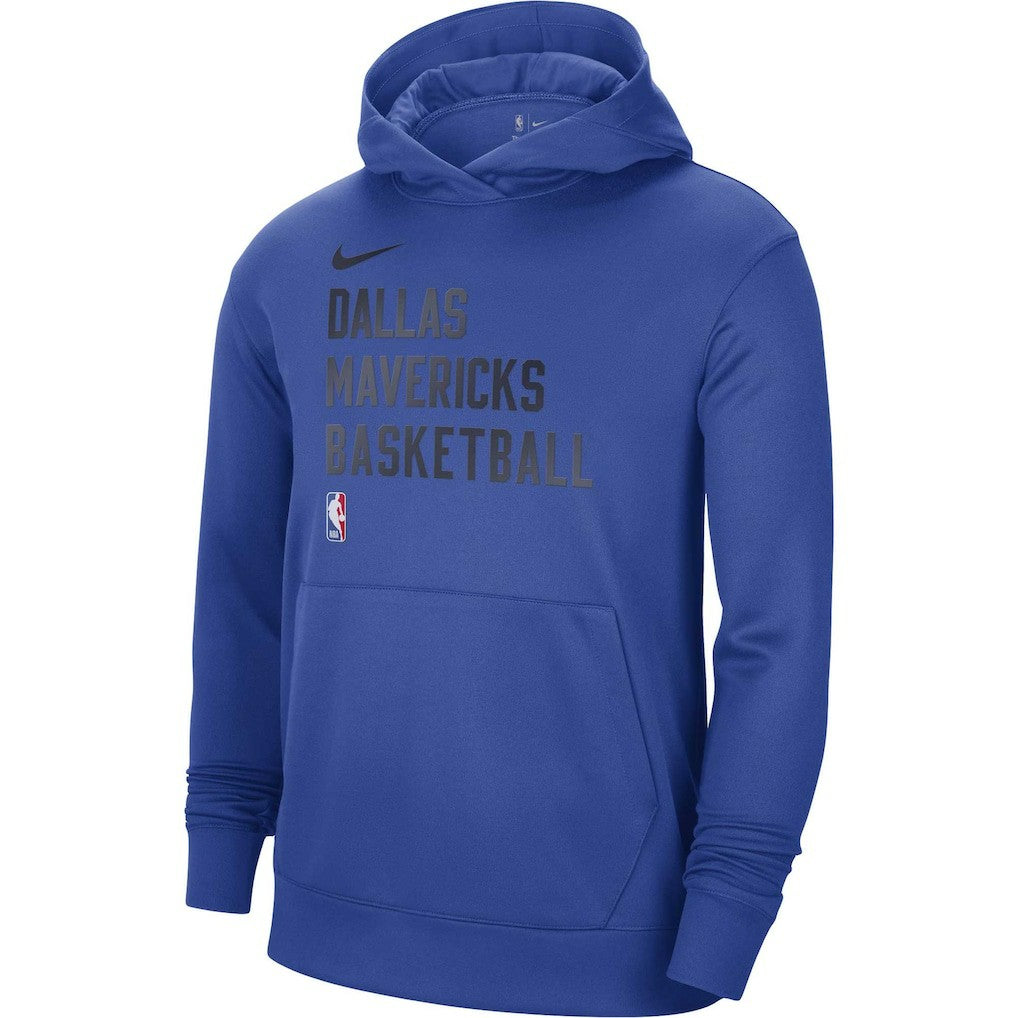 Dallas Mavericks Unisex 2023/24 Performance Spotlight On-Court Practice Pullover Hoodie On Sale