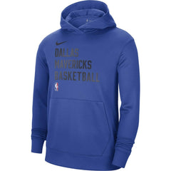 Dallas Mavericks Unisex 2023/24 Performance Spotlight On-Court Practice Pullover Hoodie On Sale