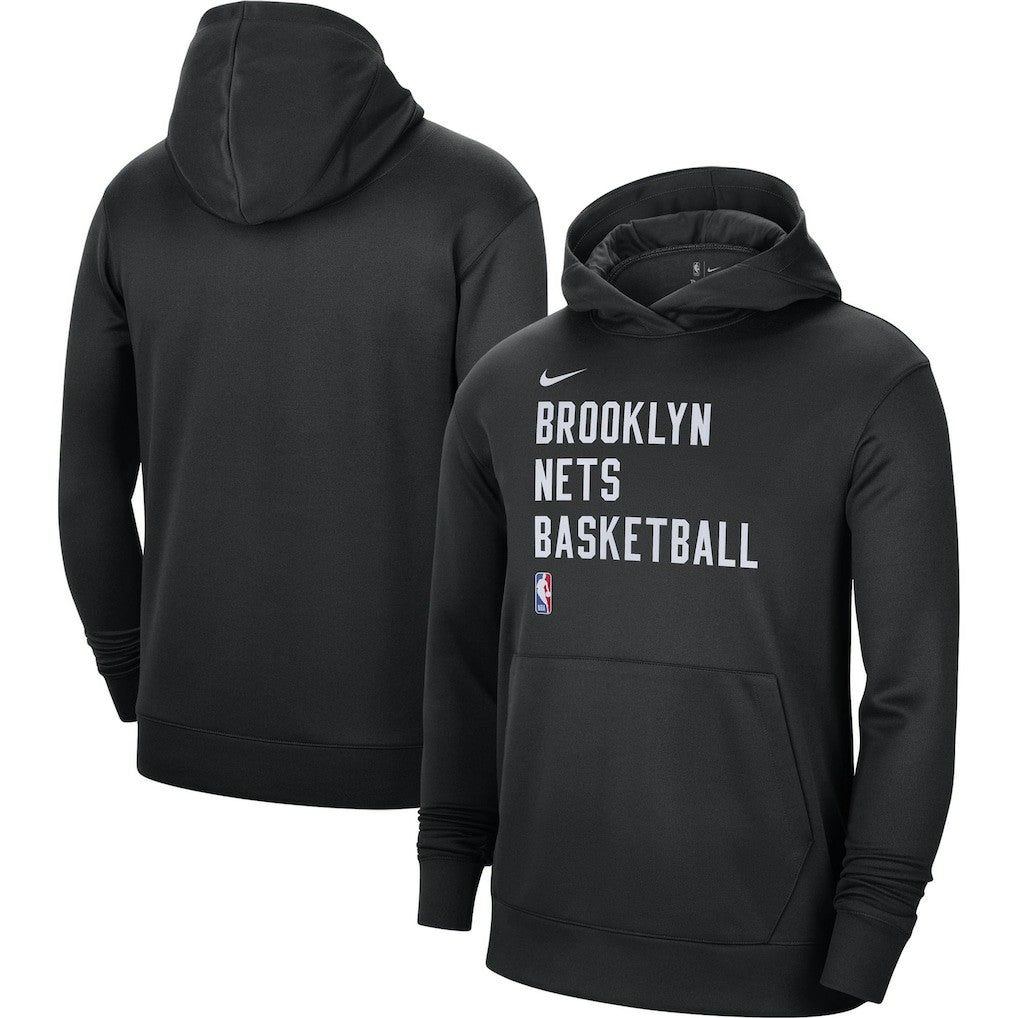 Brooklyn Nets Unisex 2023/24 Performance Spotlight On-Court Practice Pullover Hoodie On Sale