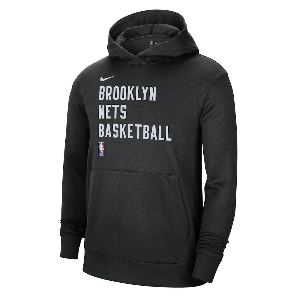 Brooklyn Nets Unisex 2023/24 Performance Spotlight On-Court Practice Pullover Hoodie On Sale