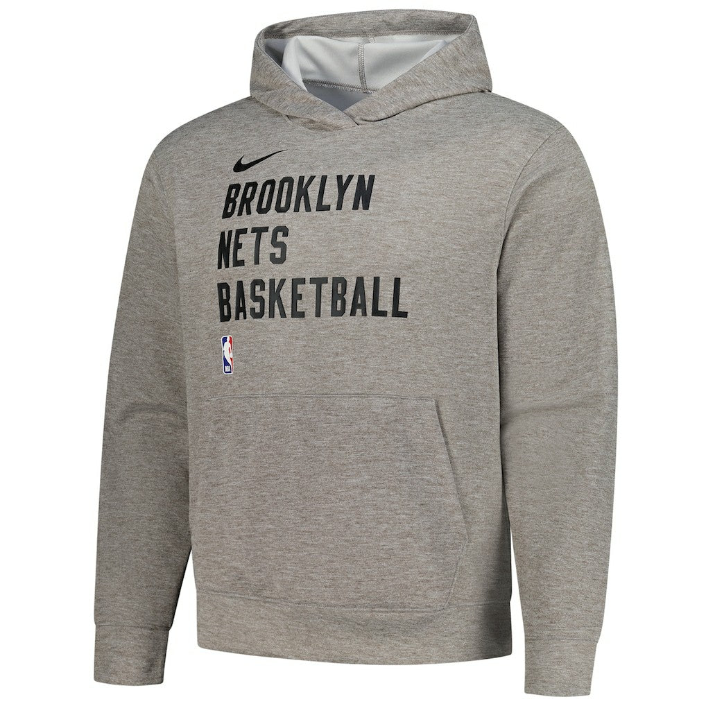 Brooklyn Nets Unisex 2023/24 Performance Spotlight On-Court Practice Pullover Hoodie New